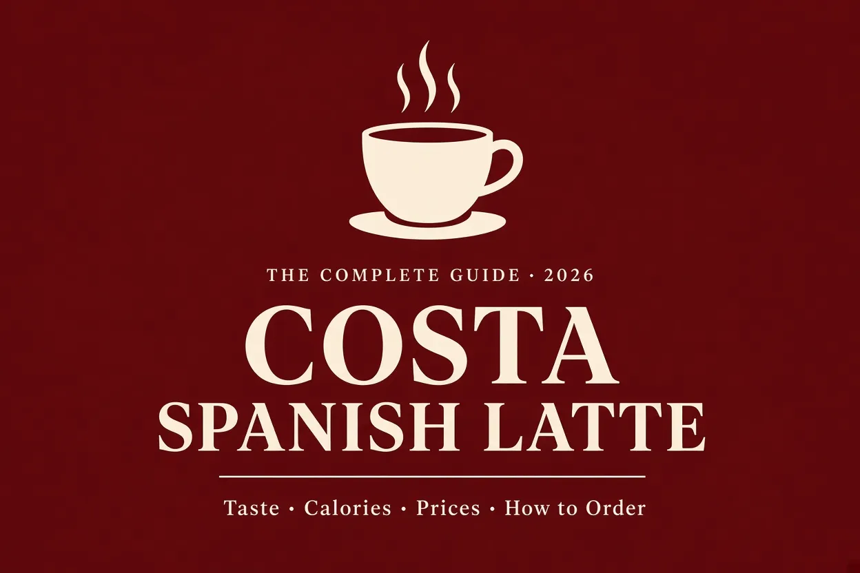 Costa Coffee Menu UK