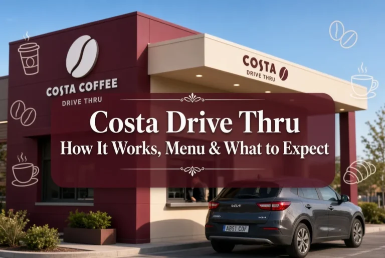 costa drive thru UK